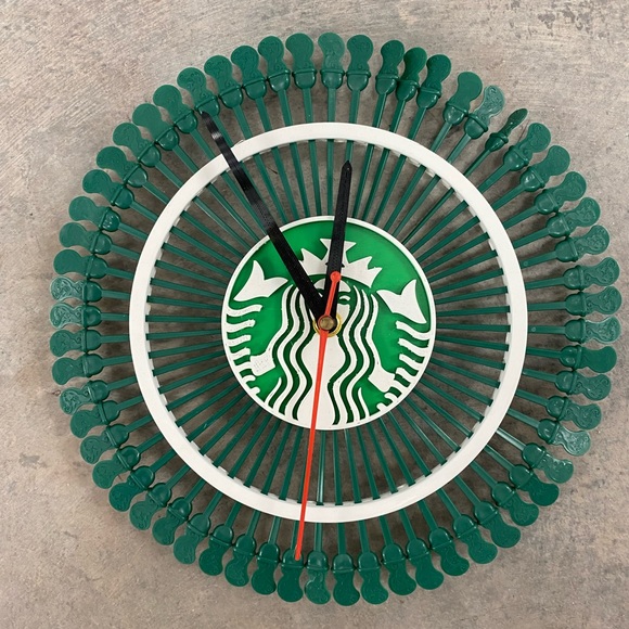 Starbucks Wall Decor Starbucks Clock For The Ultimate Starbucks